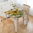 thumbnail image 1 of HAOXIT Square Fitted Table Cover with Table Cloth for Dining Home Kitchen 46*46, 1 of 7