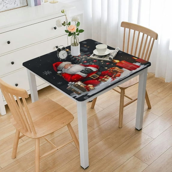 HAOXIT Square , Kitchen s Table Cover Dining Room Decorative for Holiday Party Banquets 46*46