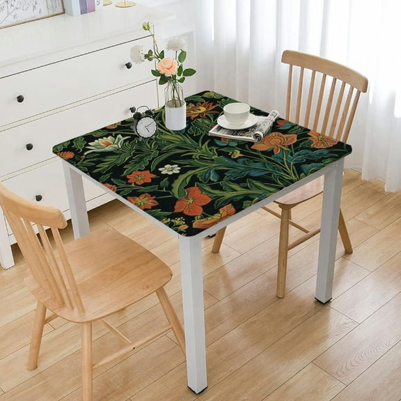 HAOXIT Square ,Original Design Table Cover for Kitchen Dinning Room Party Picnic Decor 40*40