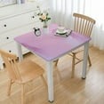 thumbnail image 1 of HAOXIT Square Rainbow Tablecloth Pastel Rainbow Tablecloths Waterproof Square Table Cloths for Rectangle Tables, Birthday Decoration Party Supplies for Birthday Wedding Pink Theme Party 60''x60'', 1 of 7