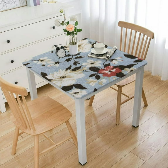 HAOXIT Square - Square Table Cloth - Washable Table Cover with Dust-Proof Wrinkle Resistant for Restaurant, Picnic, Indoor and Outdoor Dining, 36*36