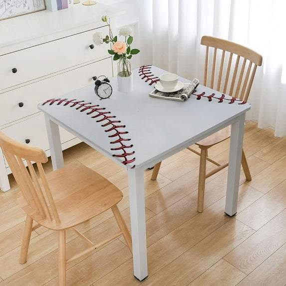 HAOXIT Square Table Cloth Stain Resistant Soft Spillproof Decorative Table Cover for Dining Camping 40*40