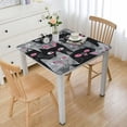 thumbnail image 1 of HAOXIT Square Table Cloth Table Cover Fabric s for Dining Kitchen Party Holiday Dinner 36*36, 1 of 8