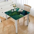 thumbnail image 1 of HAOXIT Square Table Cloth Table Cover Polyester Washable Wrinkle Resistant for Kitchen Dining Dining 46*46, 1 of 7