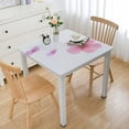 thumbnail image 1 of HAOXIT Square Tablecloth Cute Tablecloth Spring Holiday Washable Polyester Table Cloth Table Cover for Kitchen Dining Room Party Indoor Outdoor Decor 52*52, 1 of 8