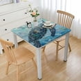 thumbnail image 1 of HAOXIT  Square Tablecloth , Ocean Coastal Marine Animal Seaweed Coral Washable Spill Proof Table Cloth Cover for Dining Kitchen Home Restaurant Party Decoration 36*36, 1 of 8