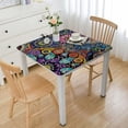 thumbnail image 1 of HAOXIT Square Tablecloth Table Cloth,Colorful Tablecloth Polyester Waterproof Stain Wrinkle Free,Circle tablecloth Indoor and Outdoor Table Cover For Home Kitchen Dining Party Patio Decor 40*40, 1 of 7