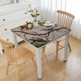 thumbnail image 1 of HAOXIT  Table Cloth  Decorative Tablecover Washable Rectangle Tablecloths, Dining, Buffet Parties &amp; Wedding Use, Potiron - Thanksgiving/Christmas 36*36, 1 of 7