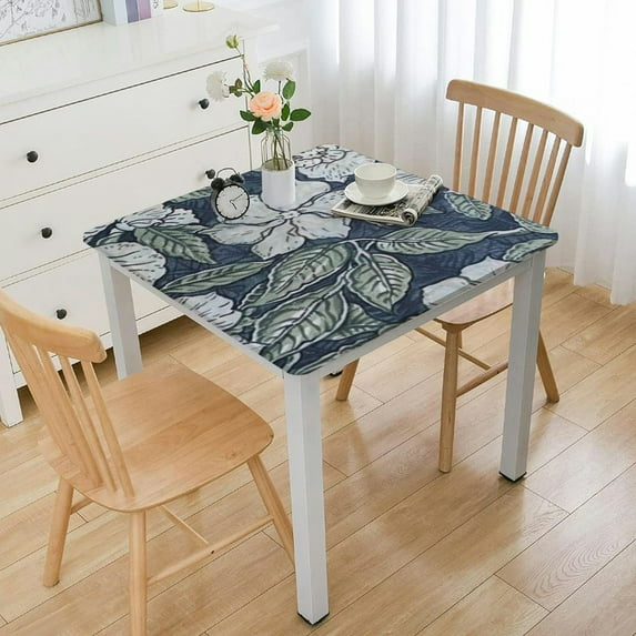 HAOXIT Table Cloth , Hand Block Print Table Cover Dining, Kitchen, - Christmas 46*46