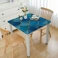 thumbnail image 1 of HAOXIT / Table Cloth for Dining Table Blue Ombre Anti-Wrinkle Tablecloth Kitchen Table Cover for Wedding 60''x60'', 1 of 7