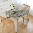 thumbnail image 1 of HAOXIT Table Cloth for Kitchen Dining Table Wipeable Waterproof for Square Table 52*52, 1 of 8