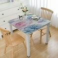 thumbnail image 1 of HAOXIT Table Cloths Dust-Proof for Square Party Decorations Kitchen Dining Room Use Ins 52*52, 1 of 7