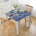 thumbnail image 1 of HAOXIT  Table Cover Decorative Tablecloth Washable Rectangle Tablecloths, Dining, Home, Wedding, Banquet, Buffet, Faience - Spring/Summer 40*40, 1 of 7