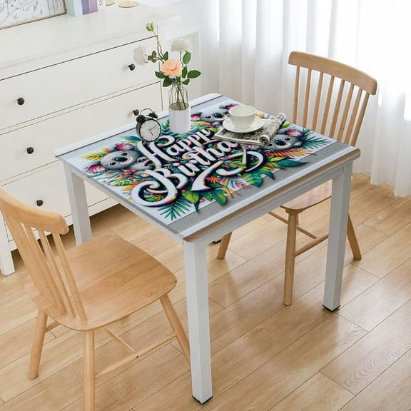 HAOXIT Table Decoration Tablecloths Party Table Covers for Kids Themed Party Supplies 54''x54''