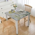 thumbnail image 1 of HAOXIT  Tablecloth Decorative Rectangle Tablecloths Washable Table Cover, Home, Restaurant, Buffet Party &amp; Camping, Botanical Fresh - Spring/Summer 52*52, 1 of 8