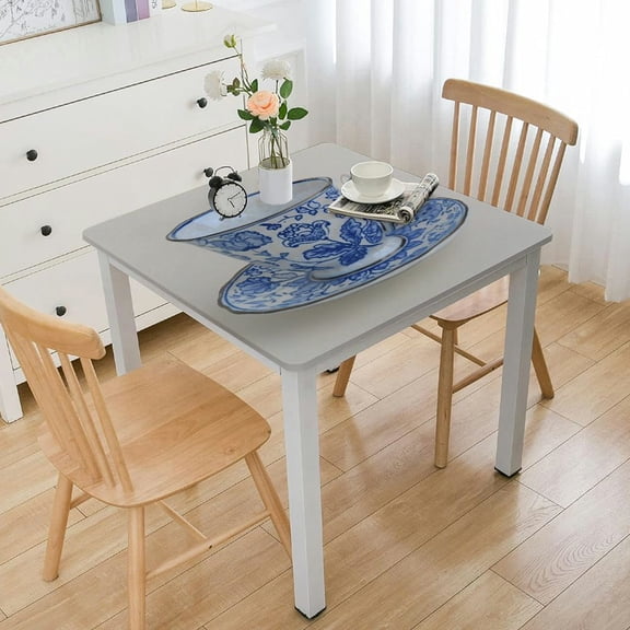 HAOXIT Tablecloth Decorative Rectangle Tablecloths Washable Table Cover, Home, Wedding, Restaurant, Buffet Party & Camping, Canton - Spring/Summer white