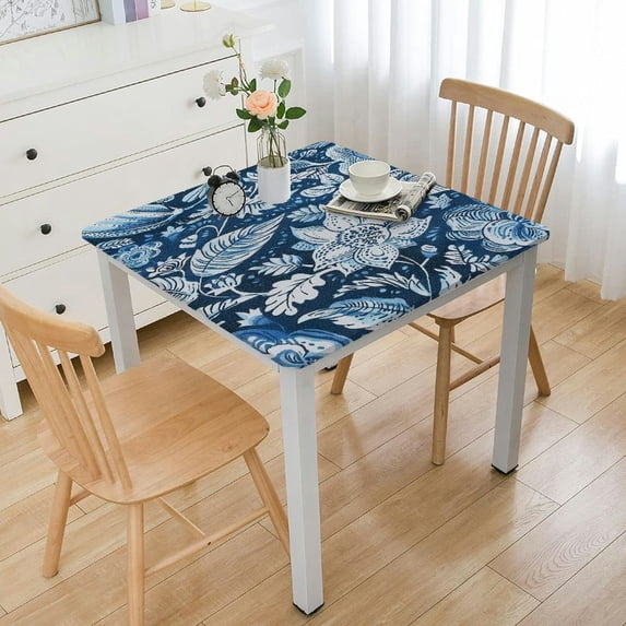 HAOXIT Tablecloth, Style Print, , Suitable for Catering and Kitchen, Fit for Square Table 46*46