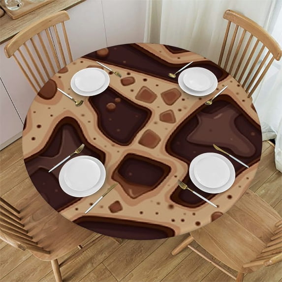 HAOXIT Tablecloths Decorations Milk Theme Table Cover Decorations for Kids Boys Girls Birthday Party Cocoa Day Decor Picnic Dinner Supplies Favors 54-58