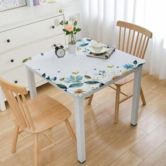 HAOXIT Tablecloths-Our is Turning One Decorations Boys Thanksgiving Fall First Birthday Square Table Covers Themed Birthday Party Supplies for Boy 36*36