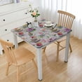 thumbnail image 1 of HAOXIT Tea Tablecloth, Design Old Image of Print, Dining Room Kitchen Rectangular Table Cover 44''x44'', 1 of 7