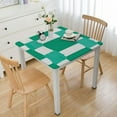 thumbnail image 1 of HAOXIT  Waterproof Vinyl Table Cloth, Buffalo Flannel Backed Tablecloth, Wipeable  Table Cover for Dinner, Kitchen, Outdoor 46*46, 1 of 7