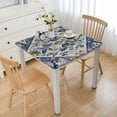 thumbnail image 1 of HAOXIT , and Bordered Print, Stain and Water Resistant Table Cloth, 46*46, 1 of 7