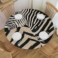 thumbnail image 1 of HAOXIT for Round Tables, Wrinkle Free with s,Decorative Table Cover Cloth for Kitchen Dining Room 38-42, 1 of 8