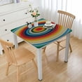 thumbnail image 1 of HAOXIT o Square Table Cloth Decorations Square for Home Dining Room Kitchen 46*46, 1 of 7