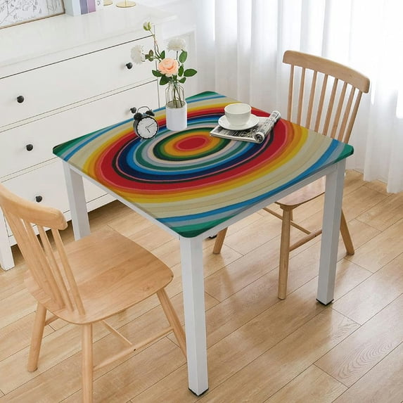 HAOXIT o Square Table Cloth Decorations Square for Home Dining Room Kitchen 46*46