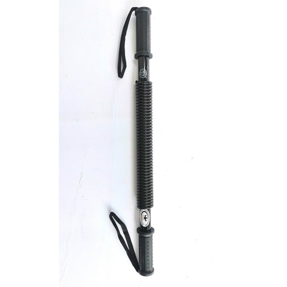 HAOYING Black 50 KG / 110 LB Dual Spring Power Twister Bar, Super Heavy Duty Arm and Chest Builder Strengthener(50KG)