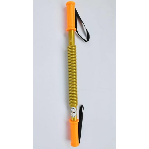 HAOYING Gold 30 KG / 66 LB Dual Spring Power Twister Bar, Super Heavy Duty Arm and Chest Builder Strengthener(30KG)