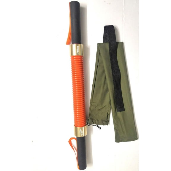 HAOYING Max Power Twister Bar - Upper Body Exercise for Chest, Shoulder, Forearm, Bicep and Arm Strengthening Workout Equipment( 70 kg - 154 lbs )