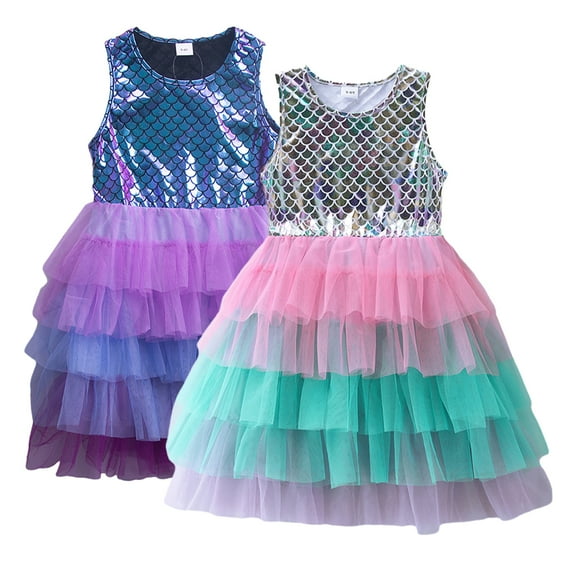 HAOYNU Kids Baby Girls Short Sleeve Dresses Toddler Skirt Spring Fall Stripe Dresses Princess Dress Comfortable Cute Dress Spring Summer Fashion Skirt,Sizes 3-8T