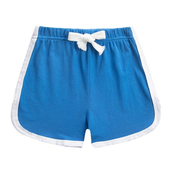 HAOYUNL Boys Girls Cotton Shorts for Toddler Kids,Baby Athletic Summer Casual Fashion Shorts for 3-9T