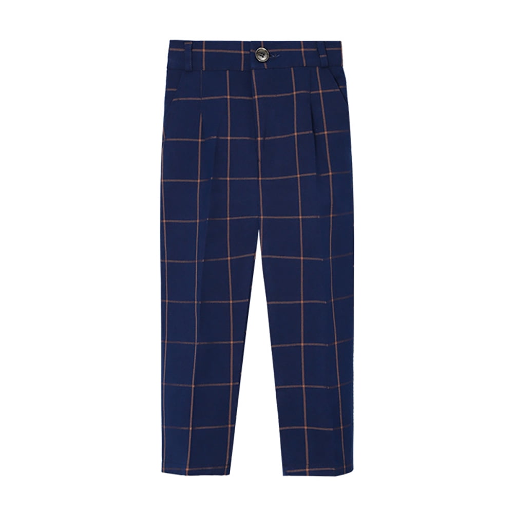 HAOYUNL Kids Toddler School Uniform Stretch Chino Pants for Boys,Baby