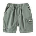 thumbnail image 1 of HAOYUNL Kids Toddler Shorts Baby Summer Shorts Cotton Shorts Pants Five Trousers 2-10Y, 1 of 8