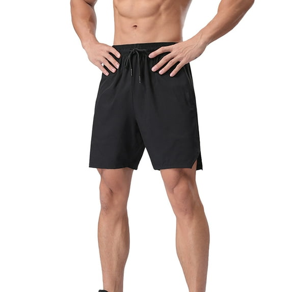 HAOYUNL Men's Running Shorts Sports Shorts Moisture Wicking Shorts Summer Quick Dry Loose Fit Workout Shorts with Pockets M-3XL