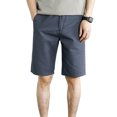 thumbnail image 1 of HAOYUNL Mens Cotton Cargo Shorts Casual Stretch Summer Shorts Casual Athletic Five Pants with Pockets, 1 of 8