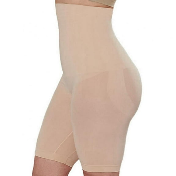HAOYUNL Women High Waisted Body Shaper Shorts Shapewear Women Tummy Control Thigh Slimming Shapewear,Size L-XL 1 Piece