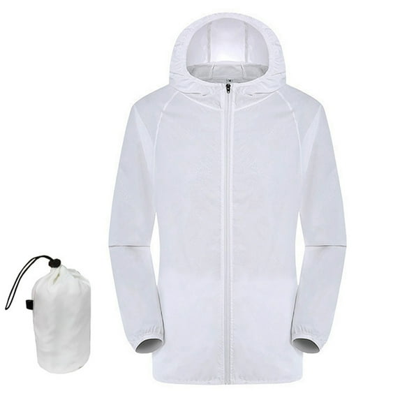 HAOYUNL Women's Sun Protective Jacket Full Zip UPF 50+ UV Sun Protection Clothing Lightweight Long Sleeve Hoodie Sun Shirt S-4XL