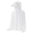 thumbnail image 1 of HAOYUNL Women's UPF 50+ UV Sun Protection Clothing Sun Shirt for Women Long Sleeve Athletic Hiking Shirts Lightweight Zip Up Outdoor Jacket M-5XL, 1 of 9