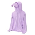 thumbnail image 1 of HAOYUNL Women's UPF 50+ UV Sun Protection Clothing Sun Shirt for Women Long Sleeve Athletic Hiking Shirts Lightweight Zip Up Outdoor Jacket M-5XL, 1 of 9