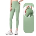thumbnail image 1 of HAOYUNL Workout Leggings for Women High Waisted Workout Compression Yoga Shorts Leggings S-XXXL, 1 of 8