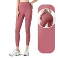 thumbnail image 1 of HAOYUNL Workout Leggings for Women High Waisted Workout Compression Yoga Shorts Leggings S-XXXL, 1 of 9