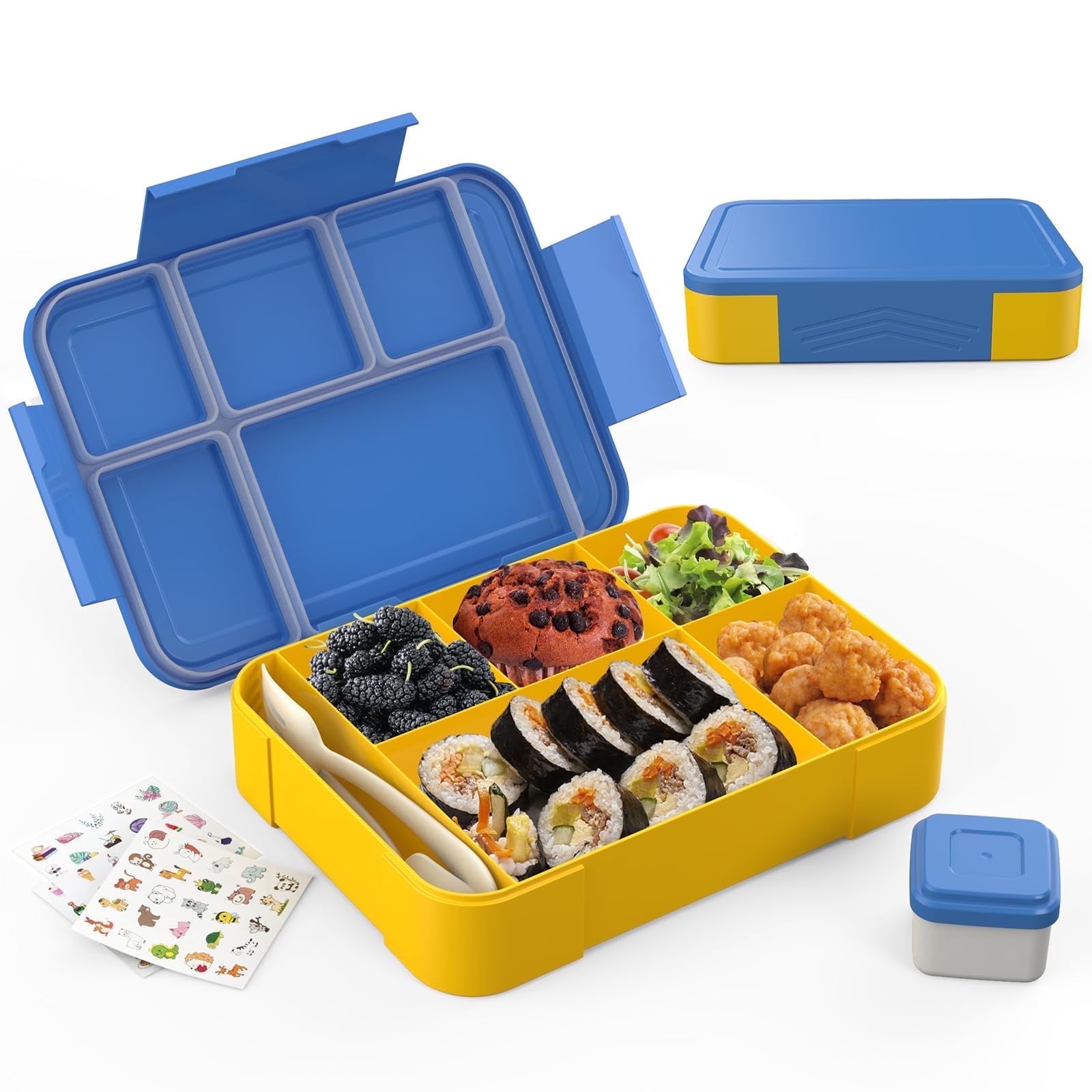 Haps Containers HAP TIM Bento Lunch Boxes - Reusable Food Containers for School, Work ...