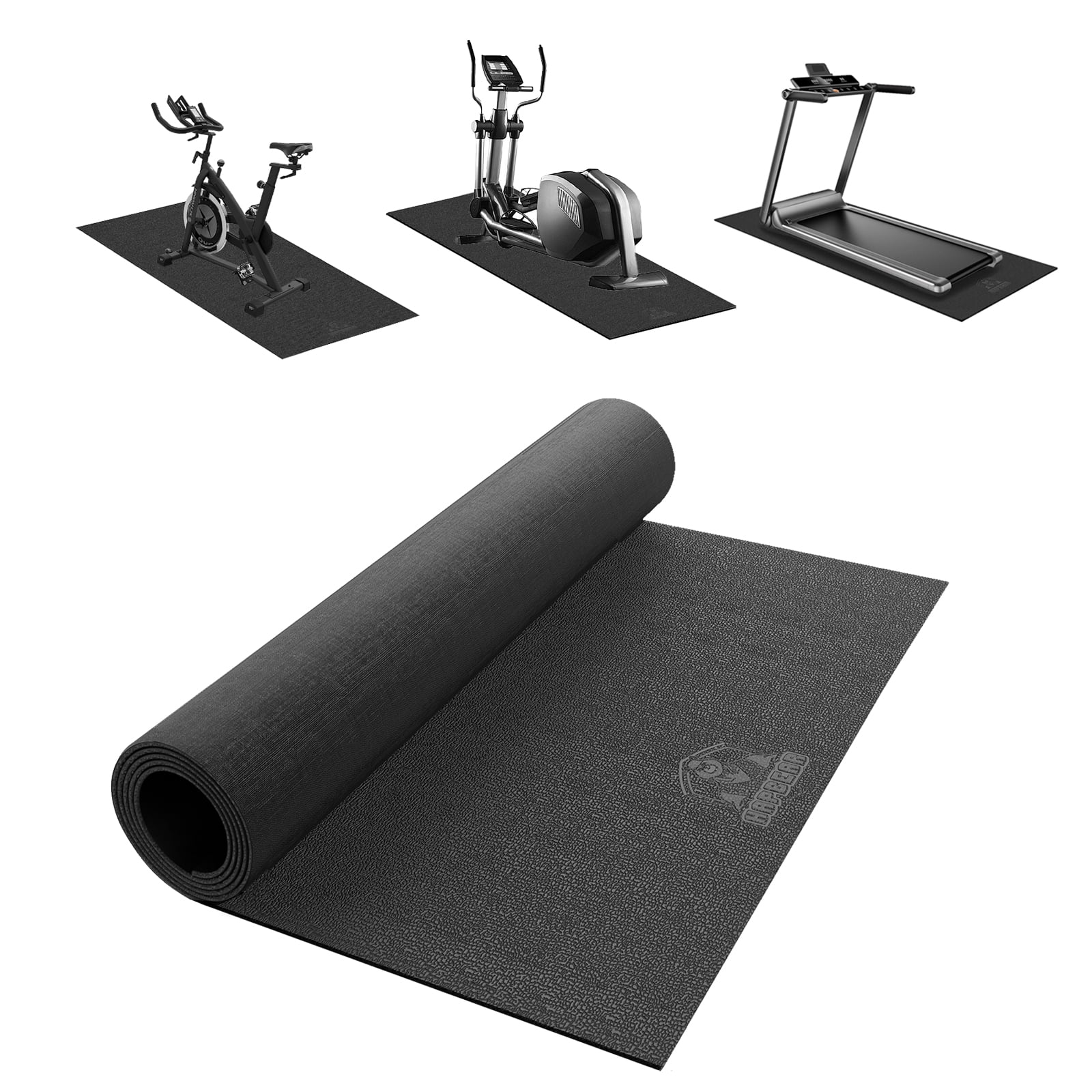 XPRT Fitness 3 4 In. Thick Interlocking Foam Mat Exercise Fitness Equipment Mat 6 pieces Tiles 24 Sq Feet Walmart