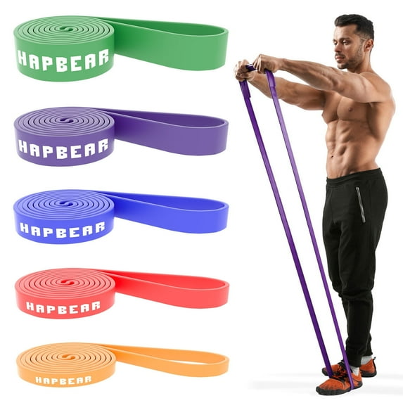 Pull Up Assistance Bands - Resistance Bands Set of 5 - Exercise Bands for Pull Up, Workout, Stretching, Physical Therapy, Muscle Training