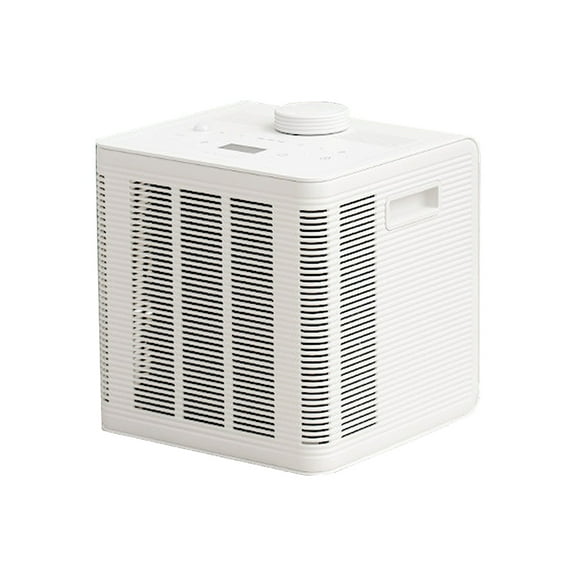 HAPEL Sleep Care Cooling & Heating Mattress Pad with Air Filtration & UV Technology 4 Season Use Energy Efficient Ideal for Comfortable Sleep Fits Double - White