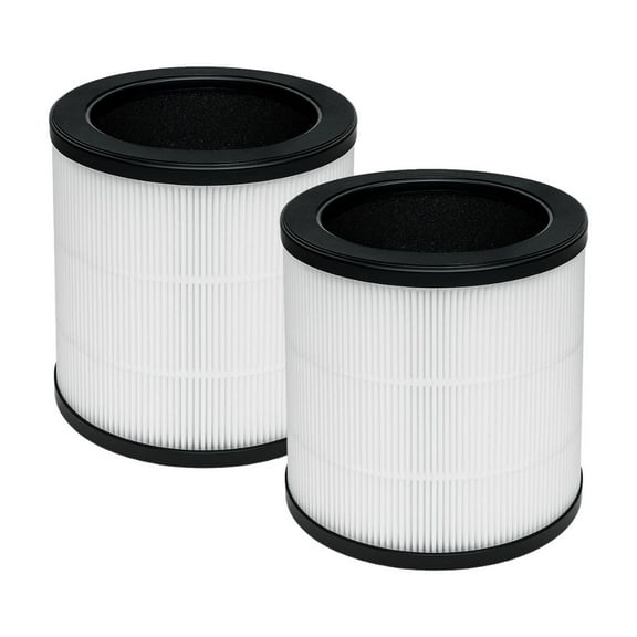 HAPF360 Type J Filter Replacement For Holmes HAP360W HAP360 Bionaire 360 UV Air Purifier BAPF361 3-in-1 True HEPA Activated Carbon 2 Packs