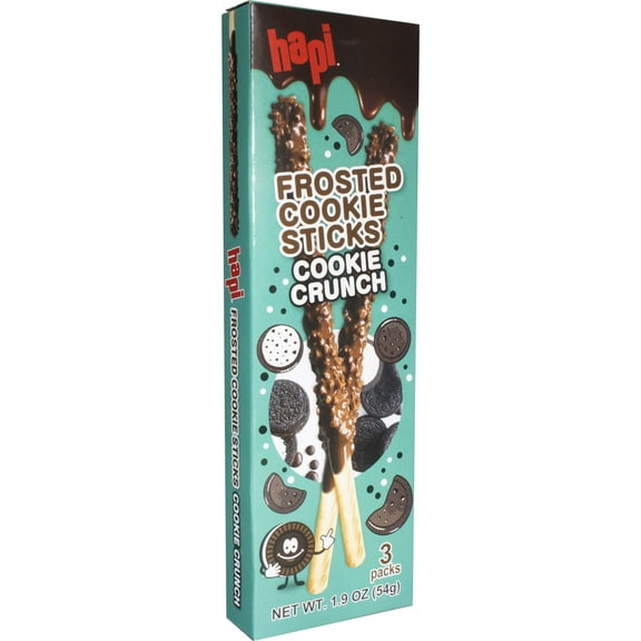 Hapi Frosted Cookie Sticks - Cookie Crunch, 54g